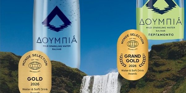 Δύο διακρίσεις για το ανθρακούχο φυσικό μεταλλικό νερό 